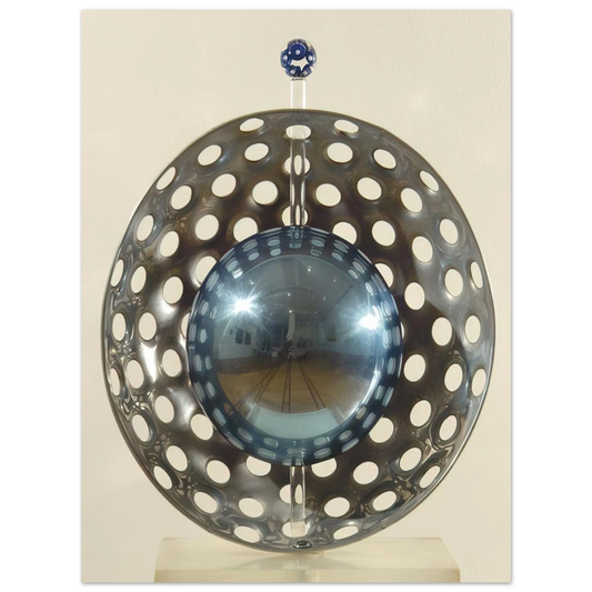Gyula Kosice - Perforaciones con reflexion - 1967 Fine Art Poster - Default Title