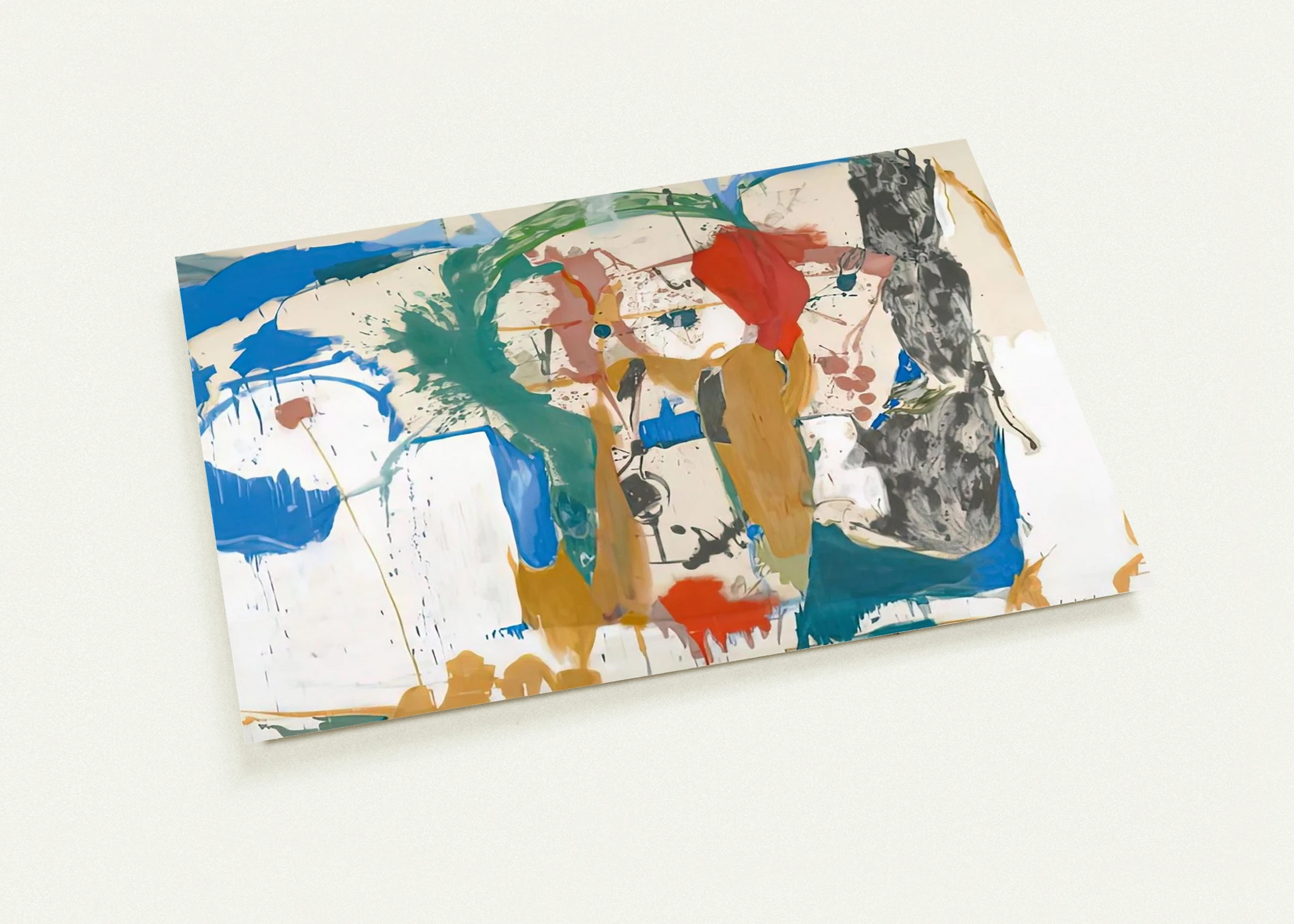 Madridscape, 1959- By Helen Frankenthaler Pack of 10 Post Cards | Helen Frankenthaler Post Cards | A6 (10.5 x 14.8 cm) - 4.1 x 5.8 inches