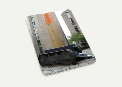 LIPSTICK ASCENDING ON CATERPILLAR TRACKS 1969 By Claes Oldenburg Pack of 10 Post Cards | Claes Oldenburg Post Cards | A6 (10.5 x 14.8 cm) - 4.1 x 5.8 inches