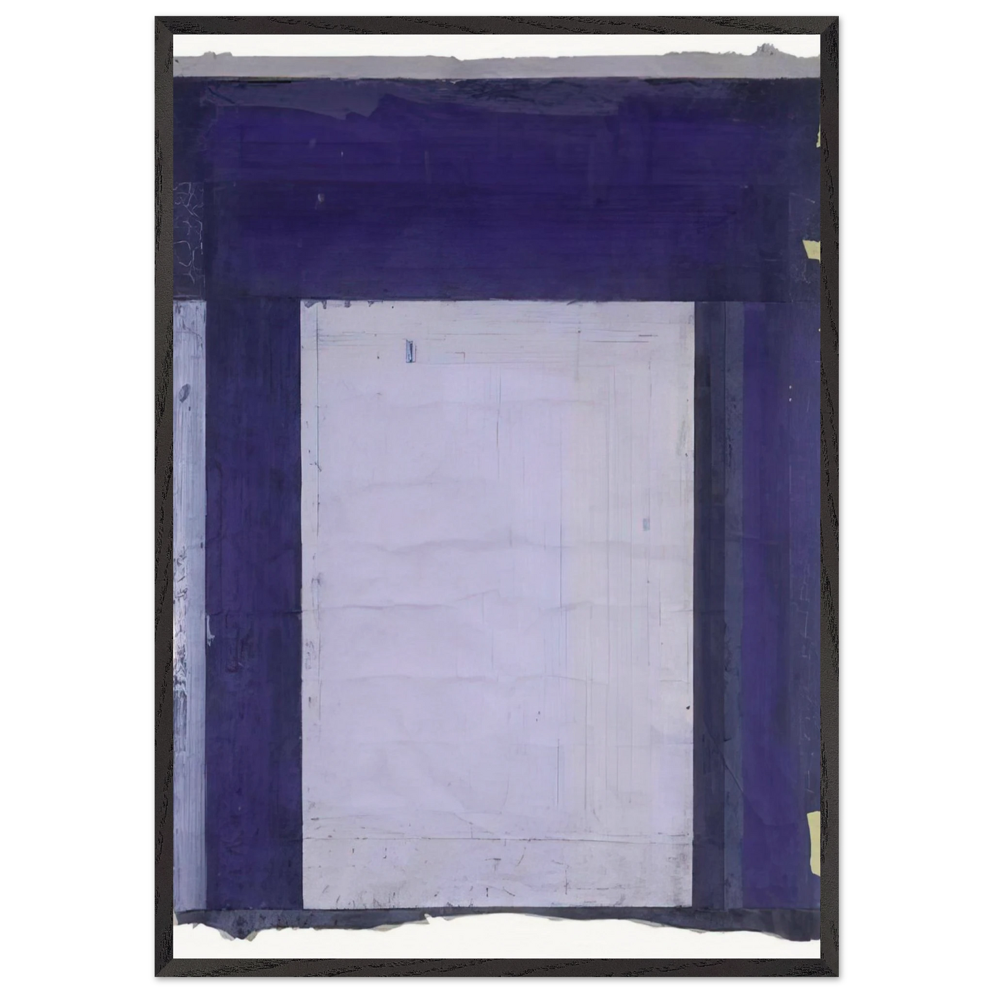 Hydra Group X - 1981 - Brice Marden Framed Art Print – Black Wooden Frame - Default Title - -Framed Art Print