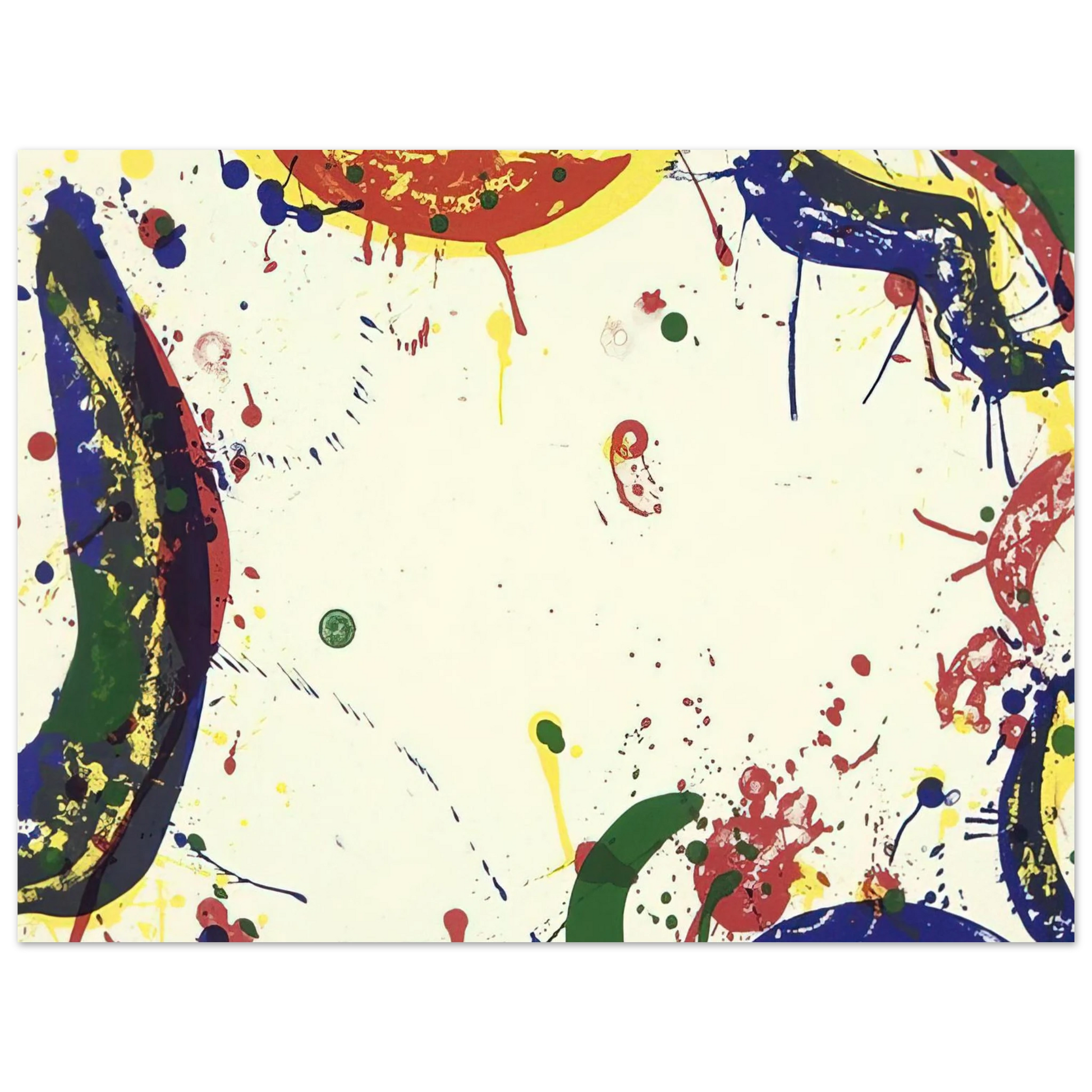 Sam Francis - Sun Up Fine Art Poster - Default Title