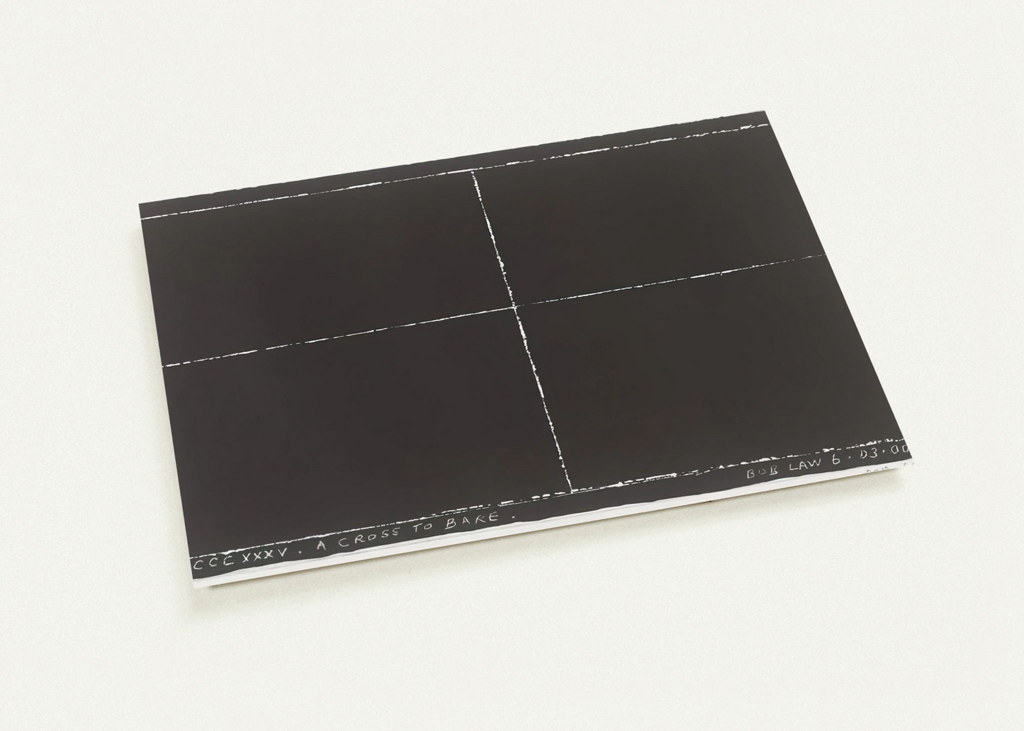 A Cross to Bare - 2000 By Bob Law Pack of 10 Post Cards | Bob Law Post Cards | A6 (10.5 x 14.8 cm) - 4.1 x 5.8 inches