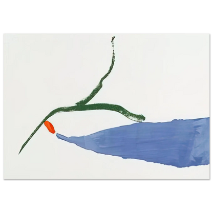 Helen Frankenthaler - A Little Zen - 1970 Wall art - 30x40 cm / 12x16 Inches - Fine Art Poster - -