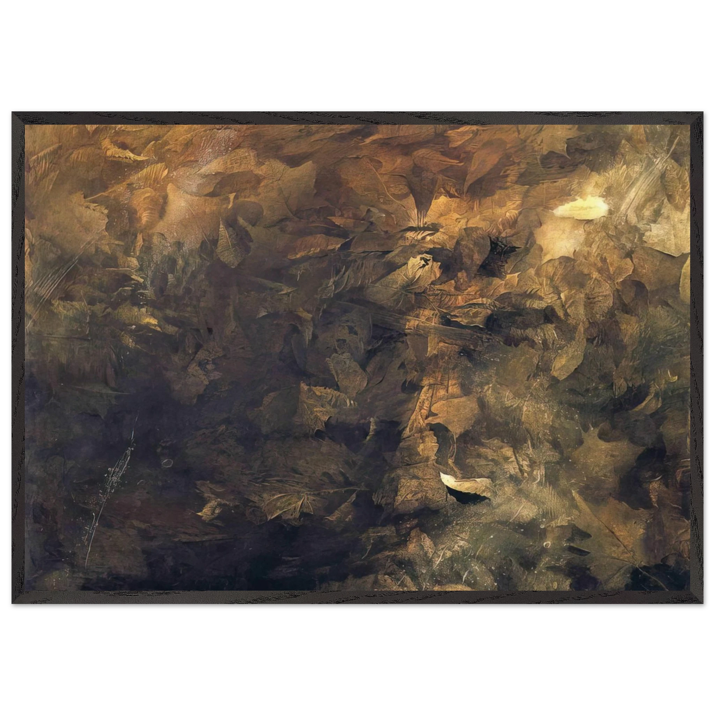 THIN ICE - Andrew Wyeth Framed Art Print – Black Wooden Frame - Default Title - -Framed Art Print