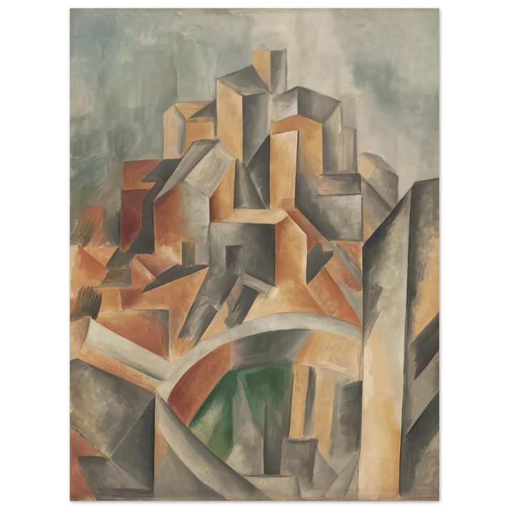 Pablo Picasso - The Reservoir, Horta de Ebro  75x100 cm / 30x40inches Fine Art Poster