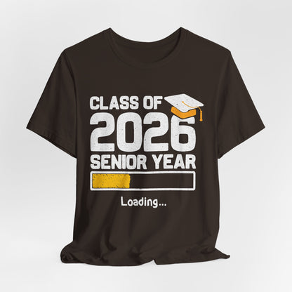 Class of 2026 Senior Year Tee, Graduation Shirt, Unisex Graduation Gift, High School Seniors Apparel, College Bound T-Shirt