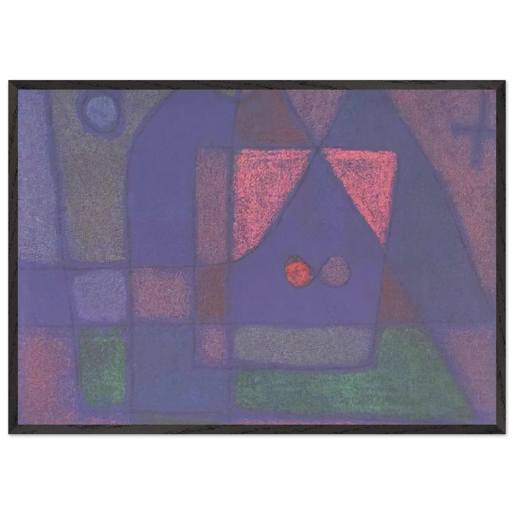 SMALL ROOM IN VENICE - Paul Klee Framed Art Print – Black Wooden Frame - Default Title - -Framed Art Print