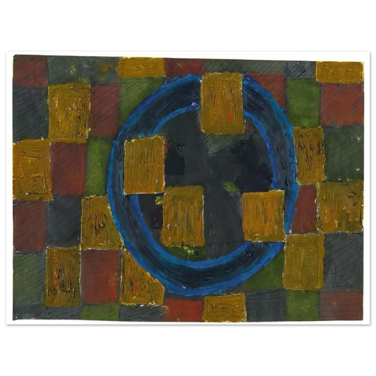 Johannes Itten - Kreise und Quadrate - 1963 Fine Art Poster - Default Title