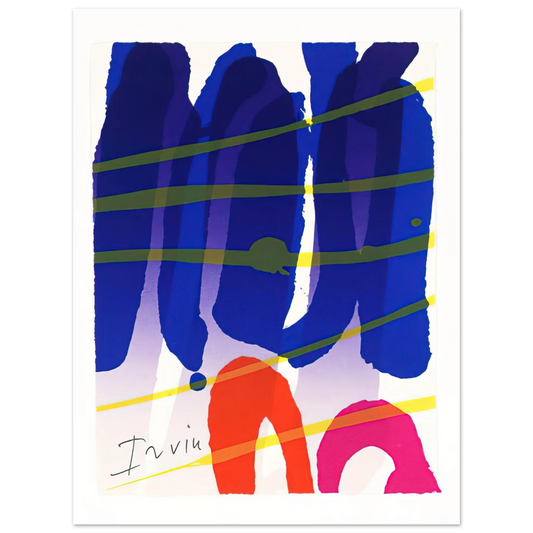 Albert Irvin - Alba - 1987 Fine Art Poster - Default Title