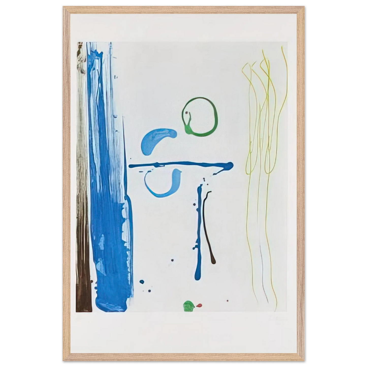 Helen Frankenthaler - Sunshine After Rain - 1987 Wall art - A0 (84.1 x 118.9  cm) - Fine Art Poster - -