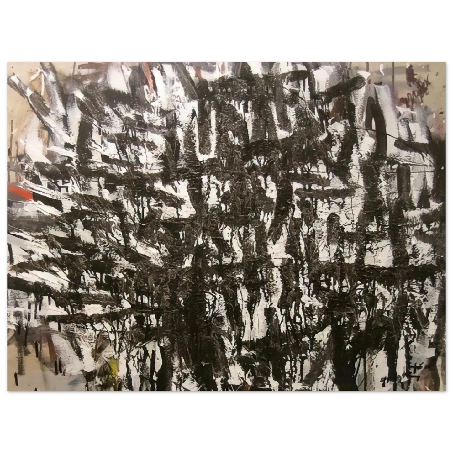 Robert Goodnough - Listen - 2005 Fine Art Poster - Default Title