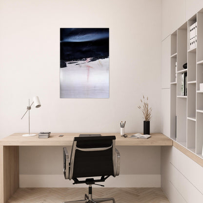 Orage - Art Informel - Nicolas de Stael Brushed Aluminum Print - 70x100 cm / 28x40 inches | Nicolas de Stael Aluminum Print | Nicolas de Stael Prints