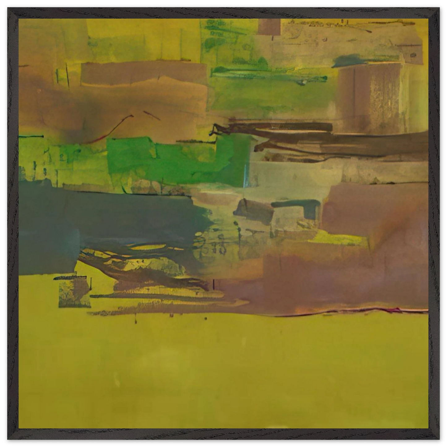 Helen Frankenthaler - August Deep - 1978 Wall art - A2 (42 x 59.4  cm) - Fine Art Poster - -