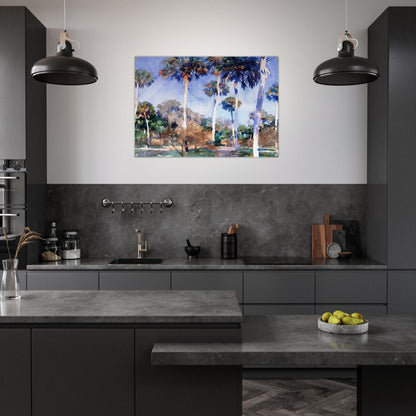 Palms - John Singer Sargent Acrylic Print - 70x100 cm / 28x40″ inches