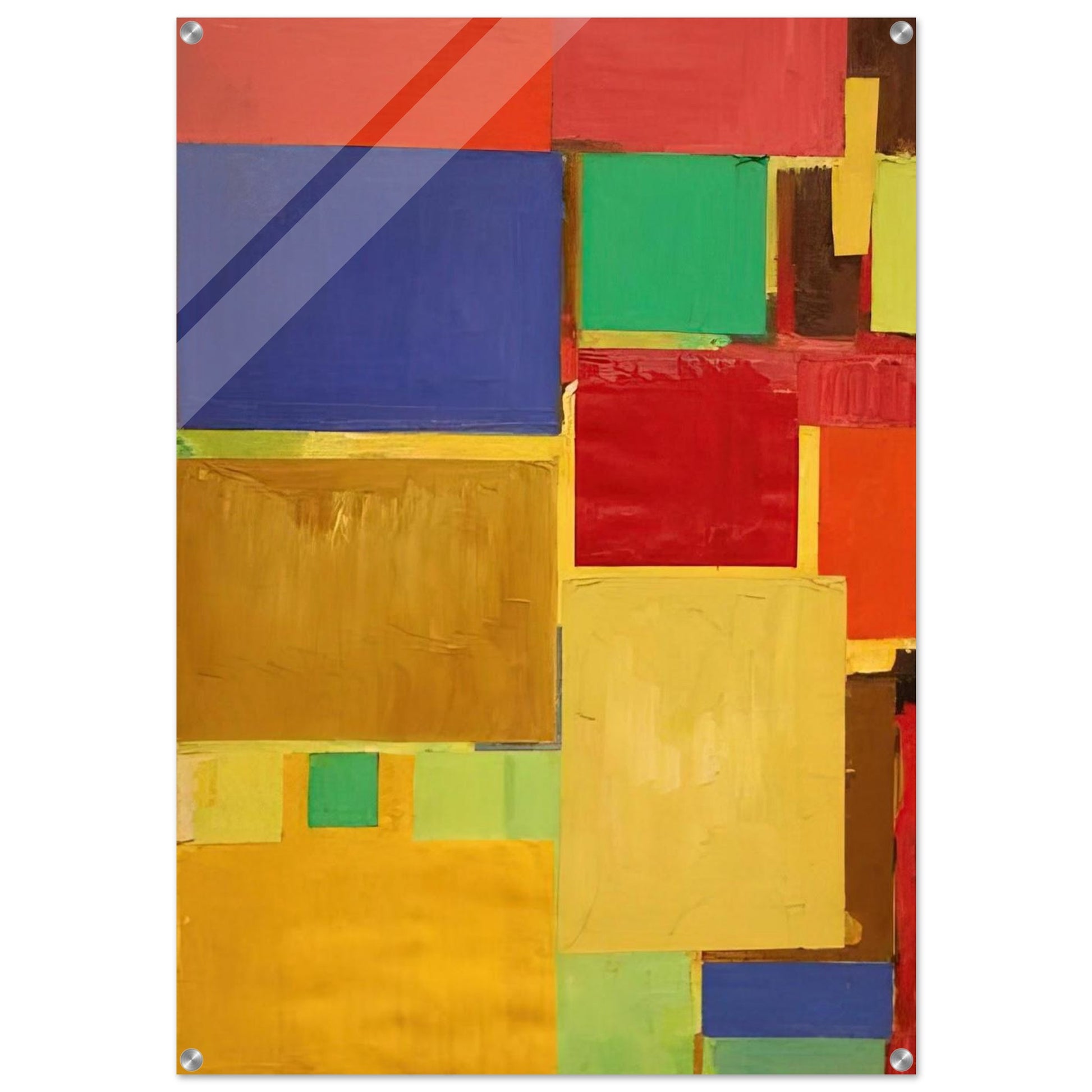 Cathedral - Hans Hofmann Acrylic Print - 70x100 cm / 28x40″ inches | Hans Hofmann Wall Art | Hans Hofmann Prints