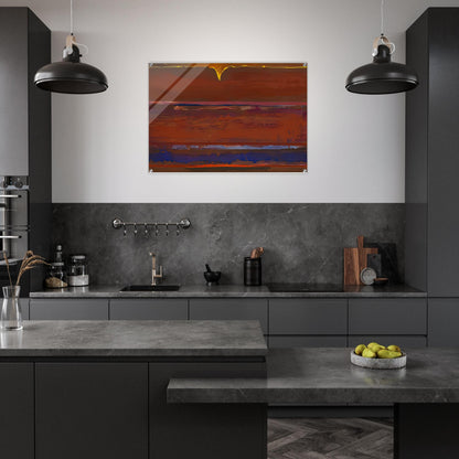 Desert Pulse, 1991- - Helen Frankenthaler Acrylic Print - 70x100 cm / 28x40″ inches | Helen Frankenthaler Wall Art | Helen Frankenthaler Prints