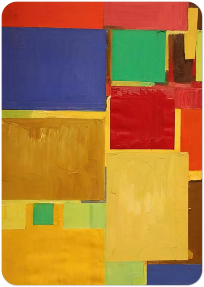 Cathedral By Hans Hofmann Pack of 10 Post Cards | Hans Hofmann Post Cards | A6 (10.5 x 14.8 cm) - 4.1 x 5.8 inches