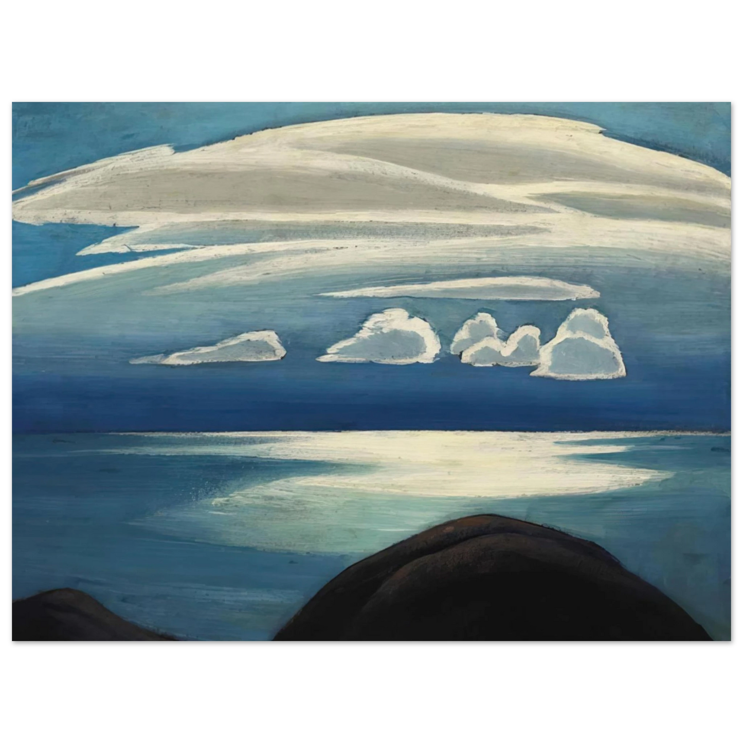 Lawren Harris - Lake Superior - 1928 Fine Art Poster - Default Title