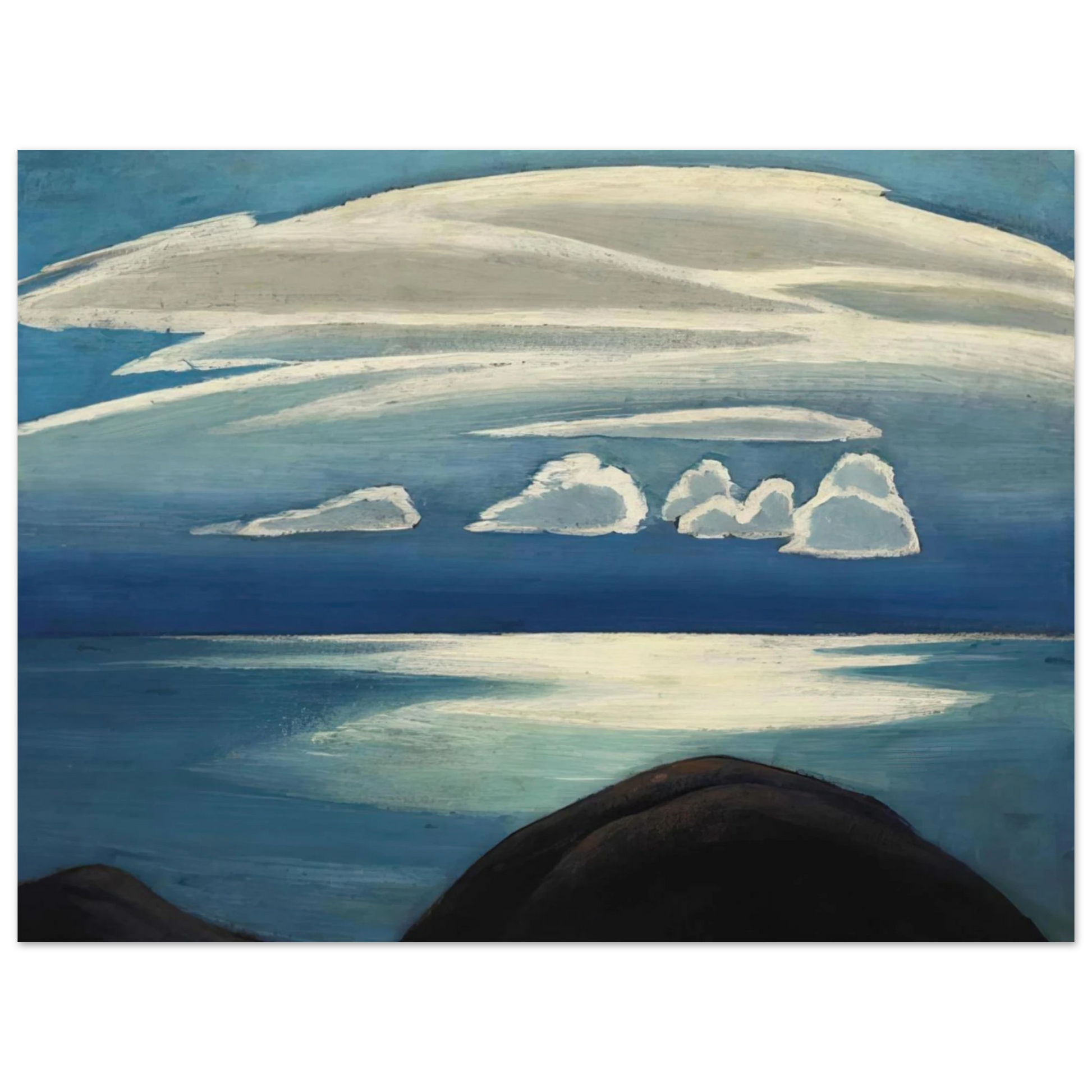 Lawren Harris - Lake Superior - 1928 Fine Art Poster - Default Title