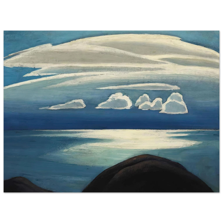 Lawren Harris - Lake Superior - 1928  75x100 cm / 30x40inches Fine Art Poster