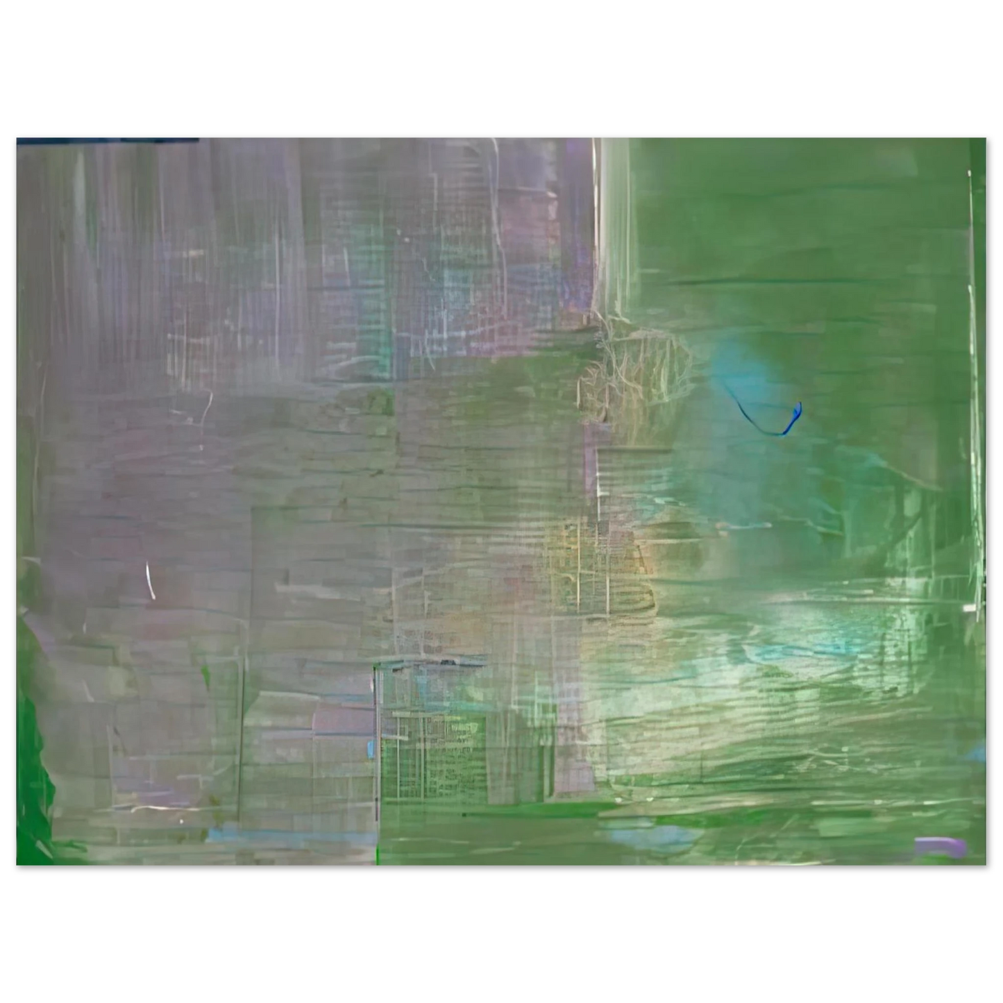 Helen Frankenthaler - Claude's Message, 1976- Wall Art - 21x29.7 cm / 8x12" - Fine Art Poster - -