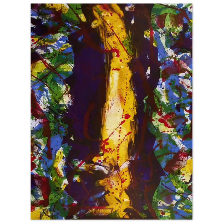 Sam Francis - Untitled Composition  Lembark 285   75x100 cm / 30x40inches Fine Art Poster