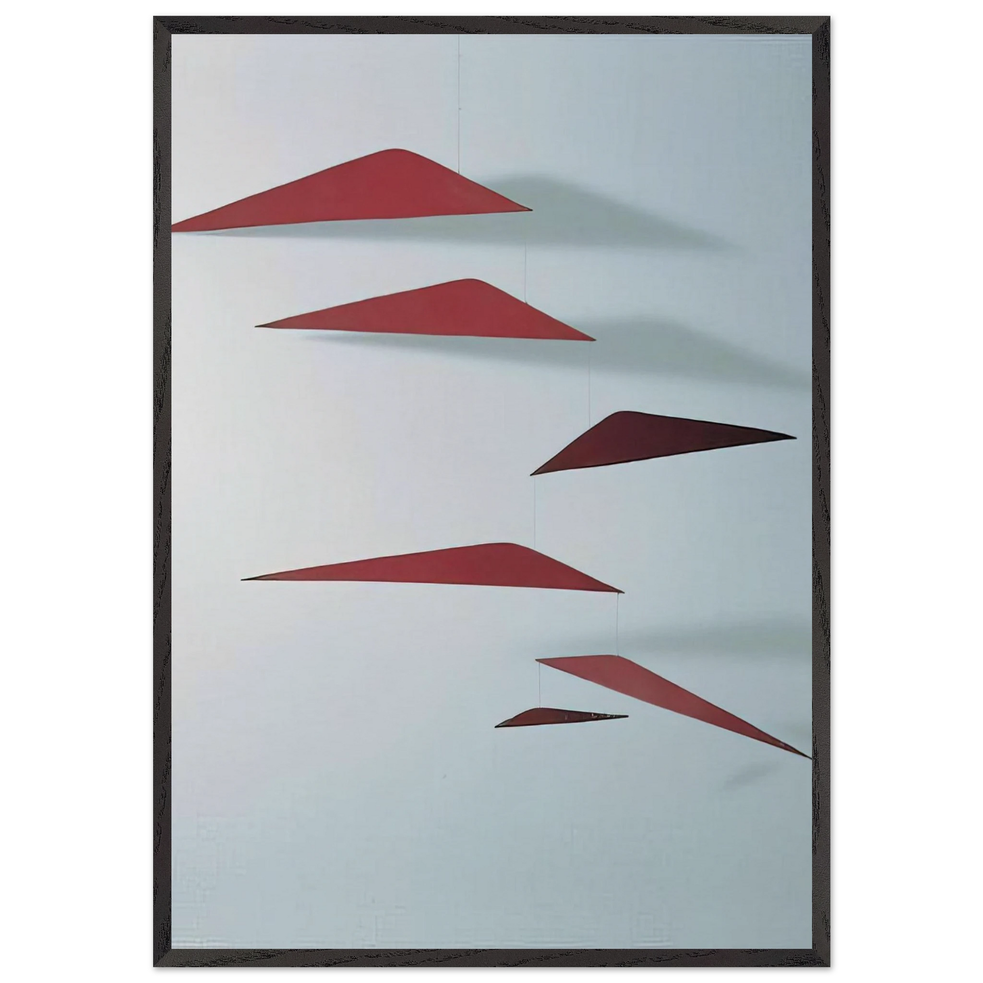 Useless Machine - 1947 - Bruno Munari Framed Art Print – Black Wooden Frame - Default Title - -Framed Art Print