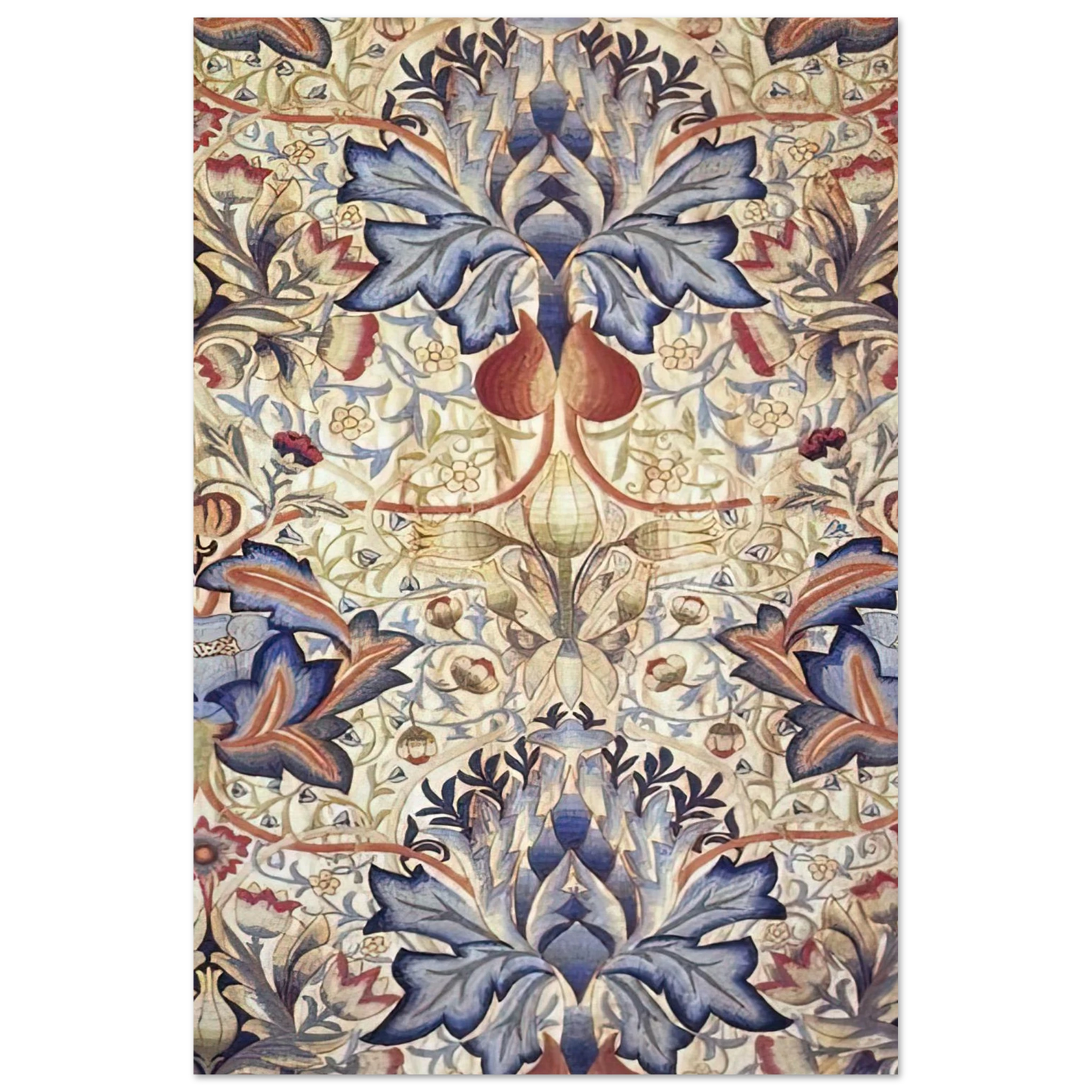 William Morris - ACANTHUS EMBROIDERED PANEL 1890 Fine Art Poster - 40x60 cm / 16x24 inches