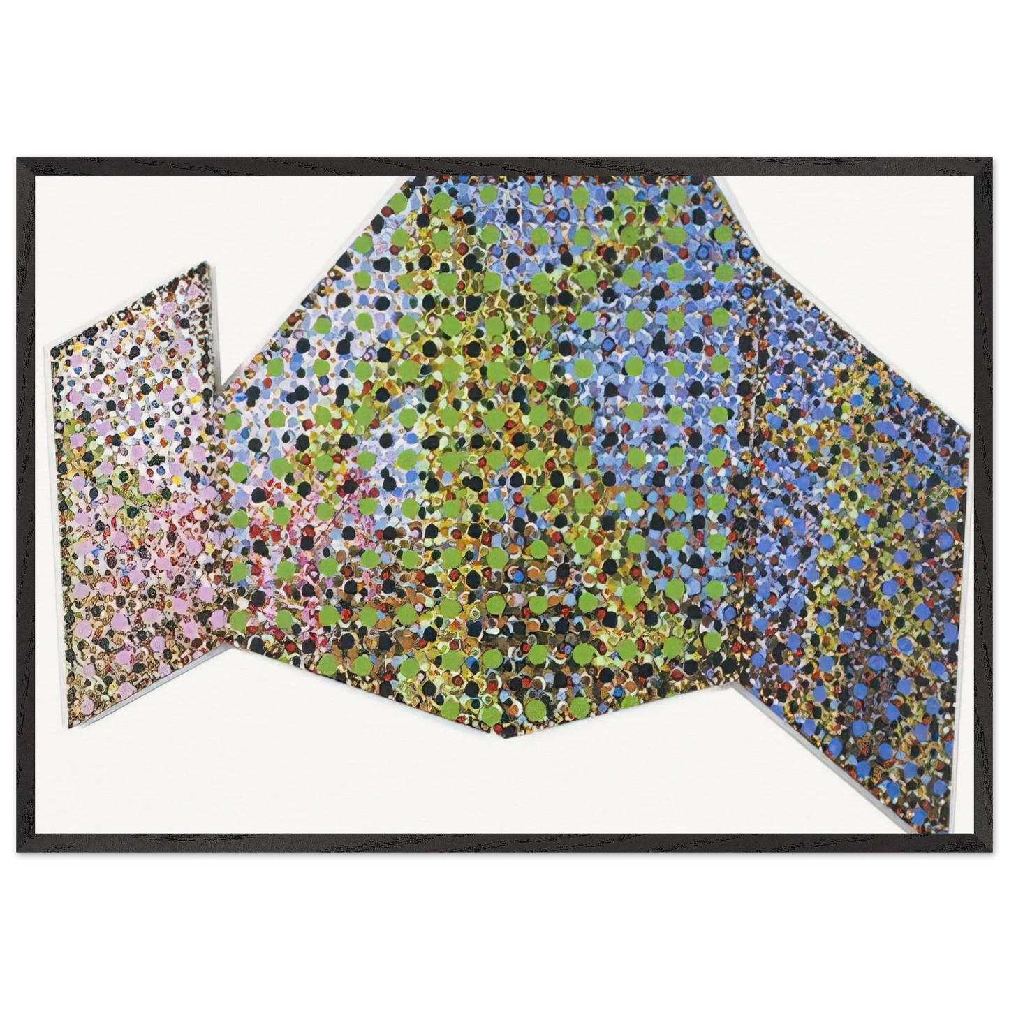 Mirror - 2002 - Jennifer Bartlett Framed Art Print – Black Wooden Frame - Default Title - -Framed Art Print