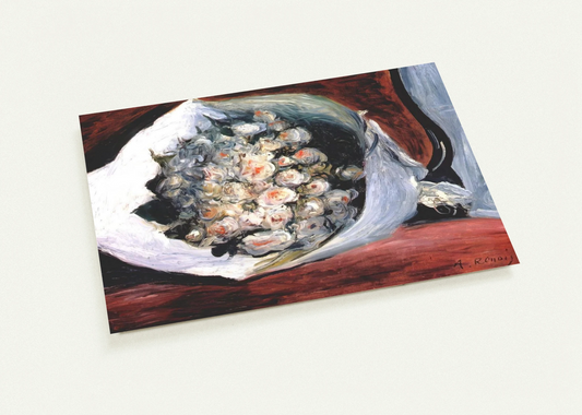 Bouquet in a theater box By Pierre-Auguste Renoir Pack of 10 Post Cards | Pierre-Auguste Renoir Post Cards | A6 (10.5 x 14.8 cm) - 4.1 x 5.8 inches