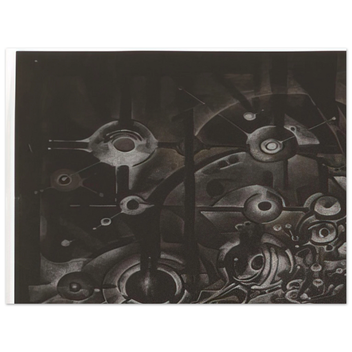 Lee Bontecou - UNTITLED 1998  75x100 cm / 30x40inches Fine Art Poster