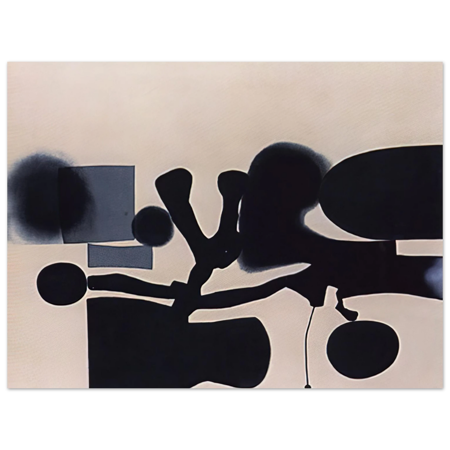 Victor Pasmore - HARMONY OF OPPOSITES 1986 Fine Art Poster - Default Title