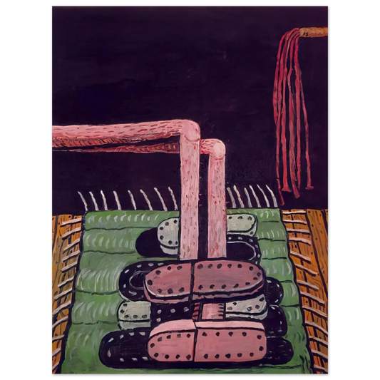 Philip Guston - GREEN RUG Fine Art Poster - Default Title