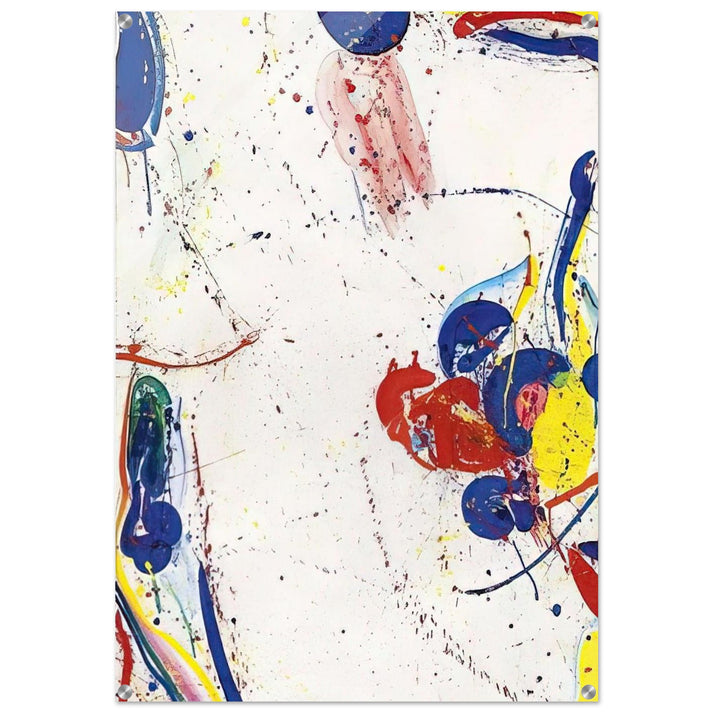 On Return - Sam Francis Acrylic Print - 70x100 cm / 28x40″ inches