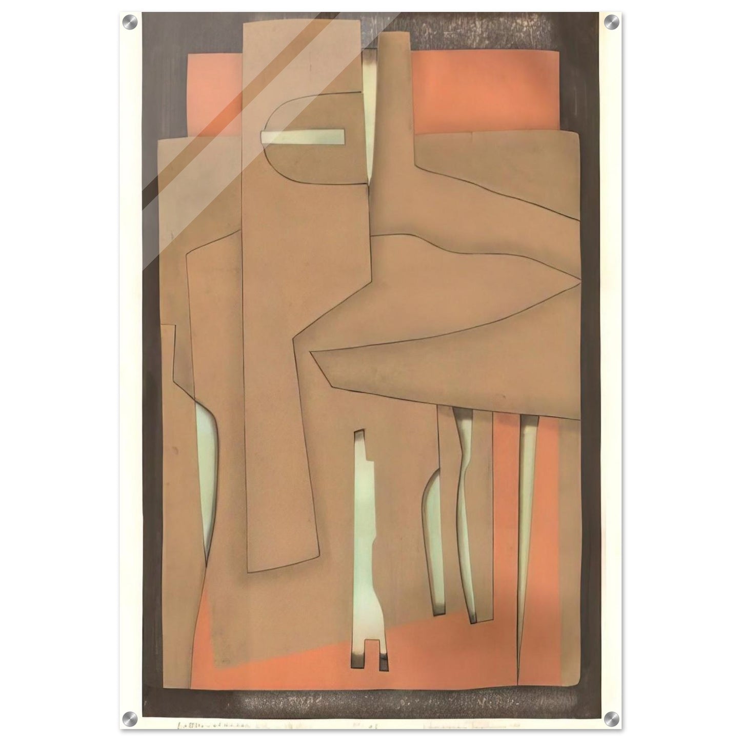 Bottles at the Bar - 1978 - Hiroyuki Tajima Acrylic Print - 70x100 cm / 28x40″ inches | Hiroyuki Tajima Wall Art | Hiroyuki Tajima Prints