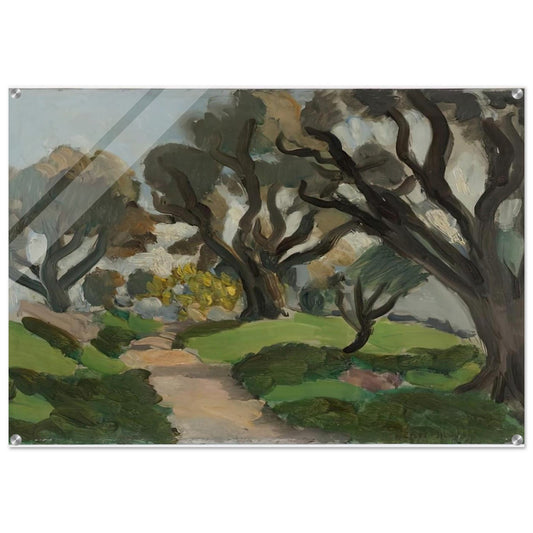 LANDSCAPE 1918 - Henri Matisse Acrylic Print - 70x100 cm / 28x40″ inches | Henri Matisse Wall Art | Henri Matisse Prints