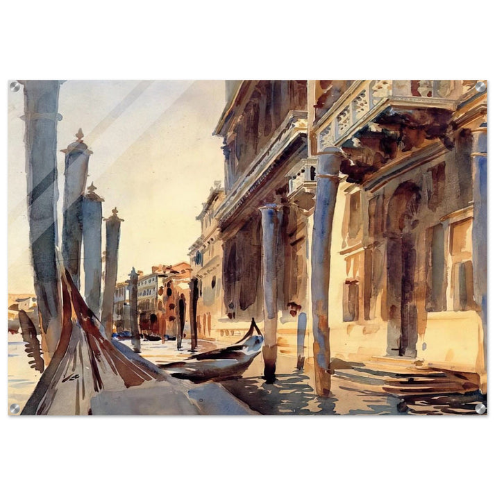 Grand Canal, Venice - John Singer Sargent Acrylic Print - 70x100 cm / 28x40″ inches
