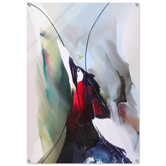 Phenomena Tarot Over - Paul Jenkins Acrylic Print - 70x100 cm / 28x40″ inches