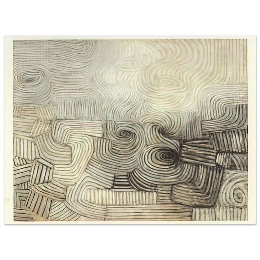 Victor Pasmore - The Snowstorm - 1950 Fine Art Poster - Default Title