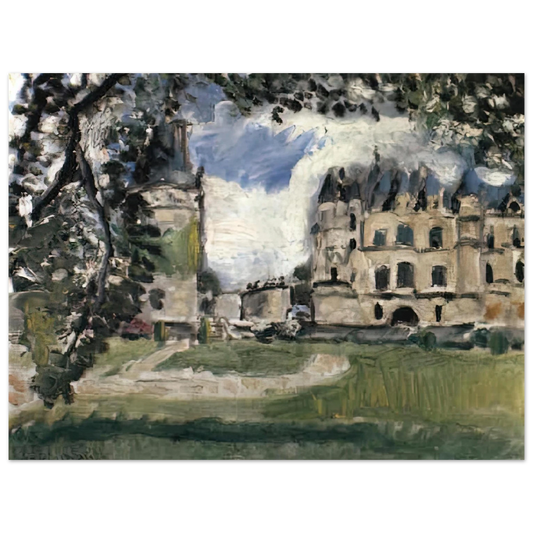 Henri Matisse - CHATEAU DE CHENONCEAUX 1917 Fine Art Poster - Default Title