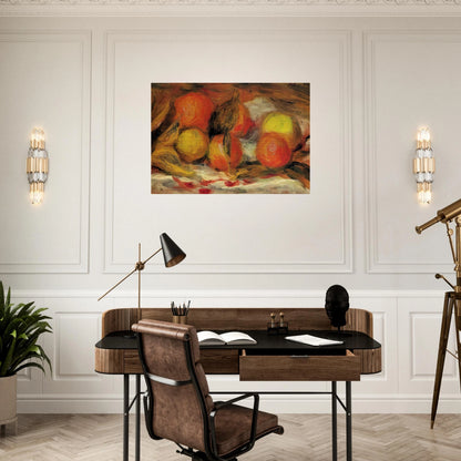 Still Life - Pierre-Auguste Renoir Brushed Aluminum Print - 70x100 cm / 28x40 inches | Pierre-Auguste Renoir Aluminum Print | Pierre-Auguste Renoir Prints
