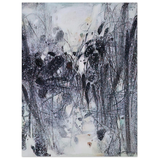 Chu teh Chun - EVOCATION BLEUE 1989 Fine Art Poster - Default Title