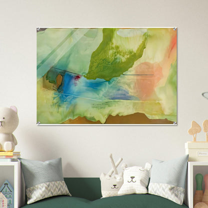 Hint from Bassano, 1973- - Helen Frankenthaler Acrylic Print - 70x100 cm / 28x40″ inches | Helen Frankenthaler Wall Art | Helen Frankenthaler Prints