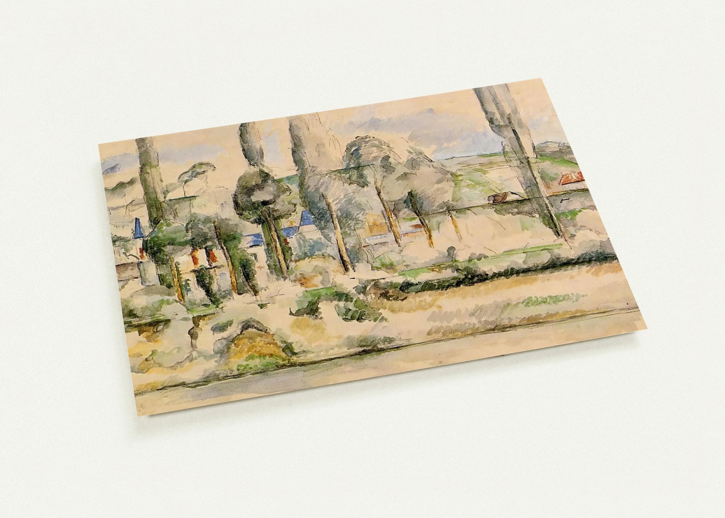 Chateau de Madan By Paul Cézanne Pack of 10 Post Cards | Paul Cézanne Post Cards | A6 (10.5 x 14.8 cm) - 4.1 x 5.8 inches
