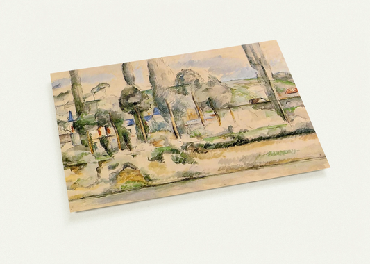 Chateau de Madan By Paul Cézanne Pack of 10 Post Cards | Paul Cézanne Post Cards | A6 (10.5 x 14.8 cm) - 4.1 x 5.8 inches