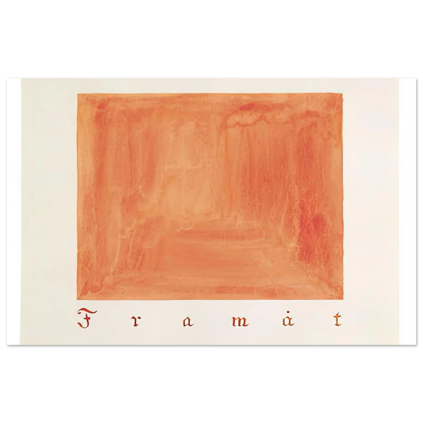Hilma af Klint - FORWARDS PARCIFAL SERIES GROUP 2 SECTION 4 THE CONVOLUTE OF THE PHYSICAL PLANE 1916 Wall art - A1 (59.4 x 84.1  cm) - Premium Wooden Framed Poster With Fine Art Paper - Black frame