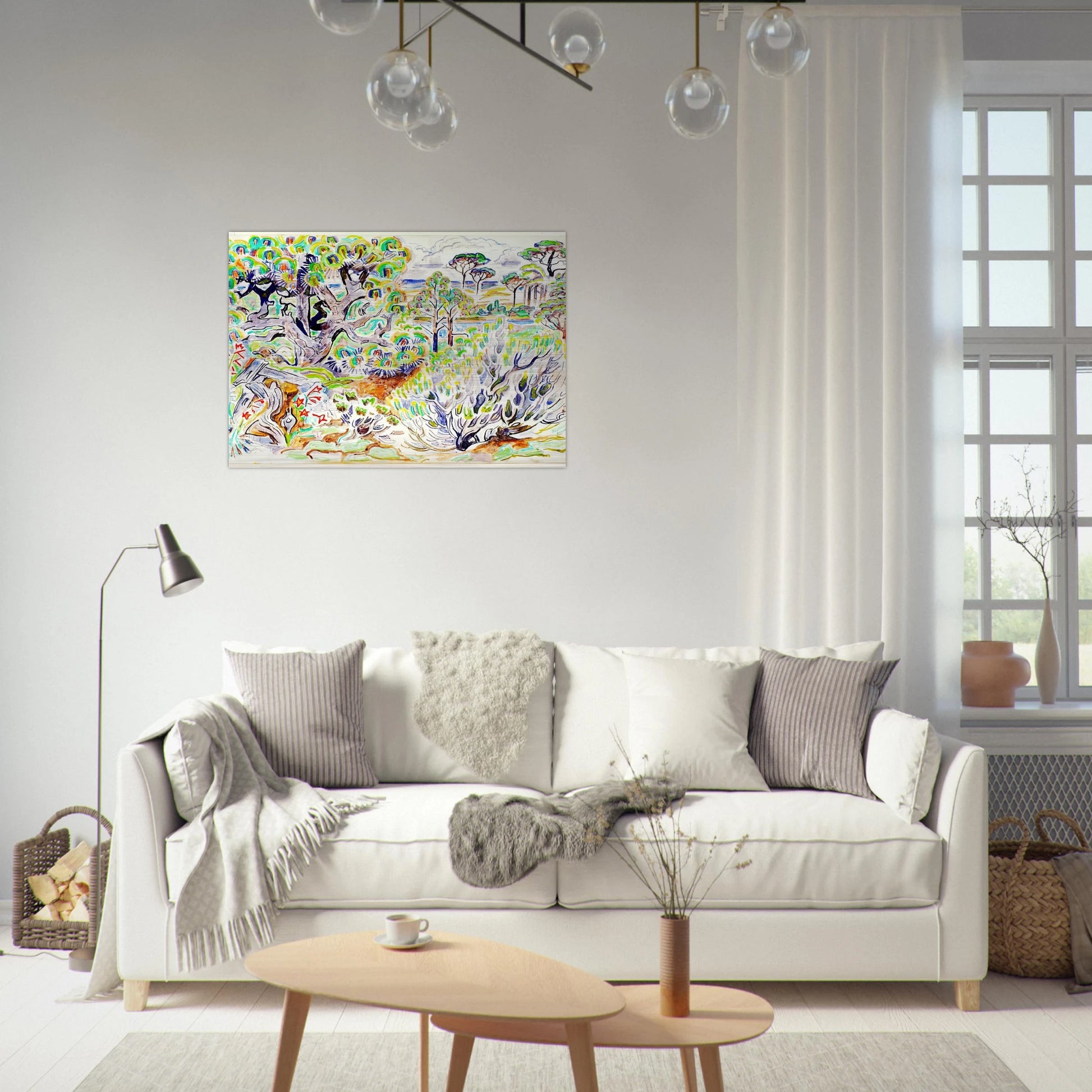 Walter Anderson - Walter Anderson Brushed Aluminum Print - 70x100 cm / 28x40 inches | Walter Anderson Aluminum Print | Walter Anderson Prints