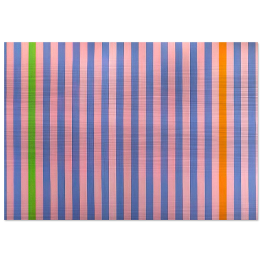 Sweet Score-Skylark - 1960 - Gene Davis Brushed Aluminum Print - 70x100 cm / 28x40 inches | Gene Davis Aluminum Print | Gene Davis Prints