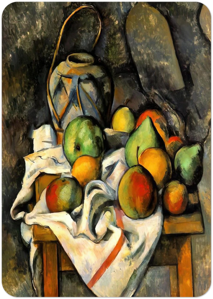 Ginger Jar By Paul Cézanne Pack of 10 Post Cards | Paul Cézanne Post Cards | A6 (10.5 x 14.8 cm) - 4.1 x 5.8 inches