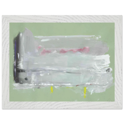 Helen Frankenthaler - Untitled - 1984 Wall art - 45x60 cm / 18x24 inches - Premium Wooden Framed Poster With Fine Art Paper-canvas - Wood frame